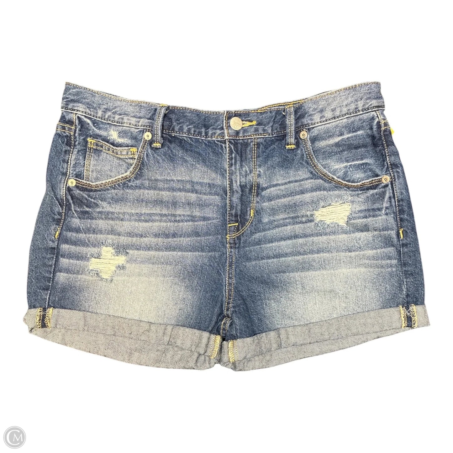 Shorts By Mossimo In Blue Denim, Size: 6
