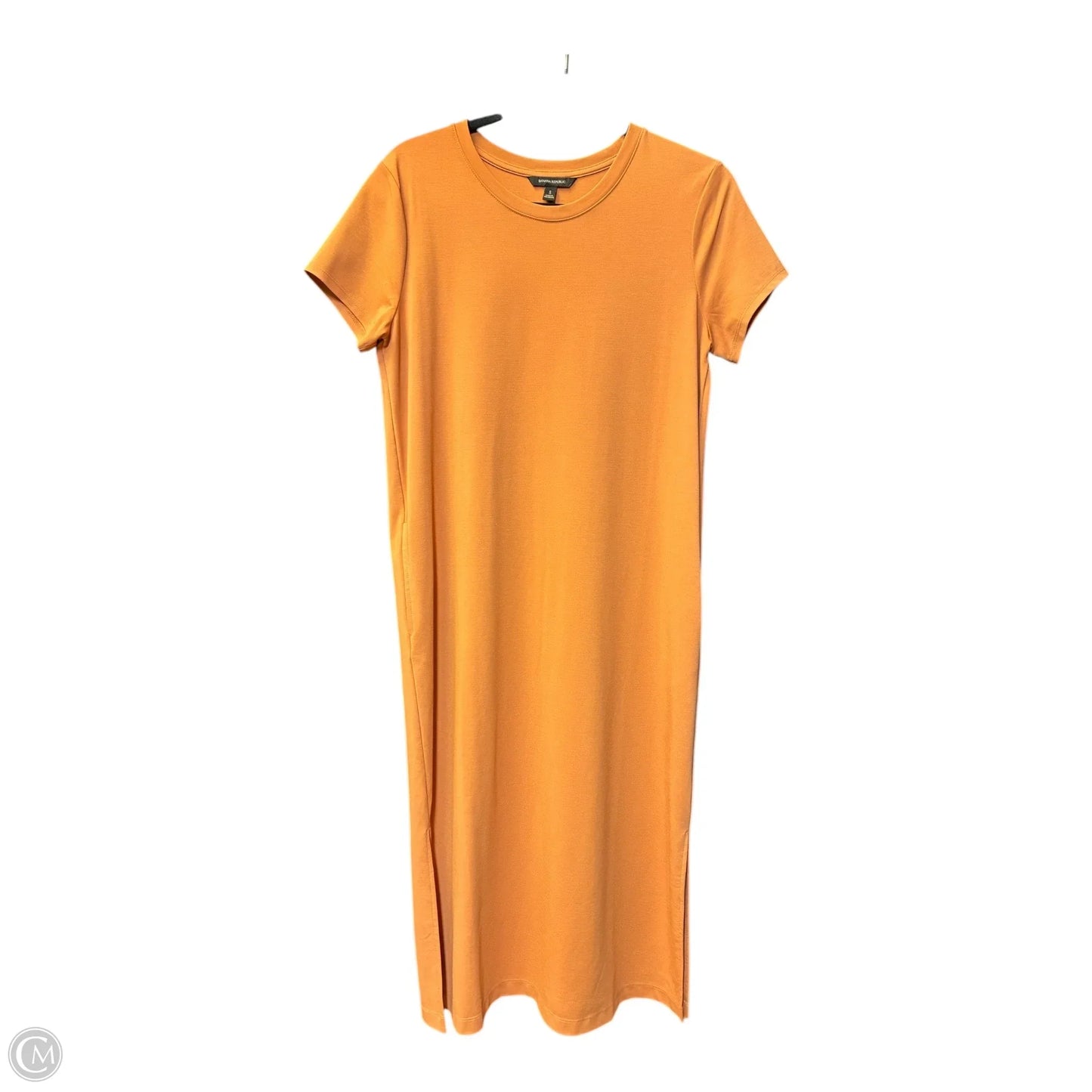 Dress Casual Maxi By Banana Republic In Orange, Size: S