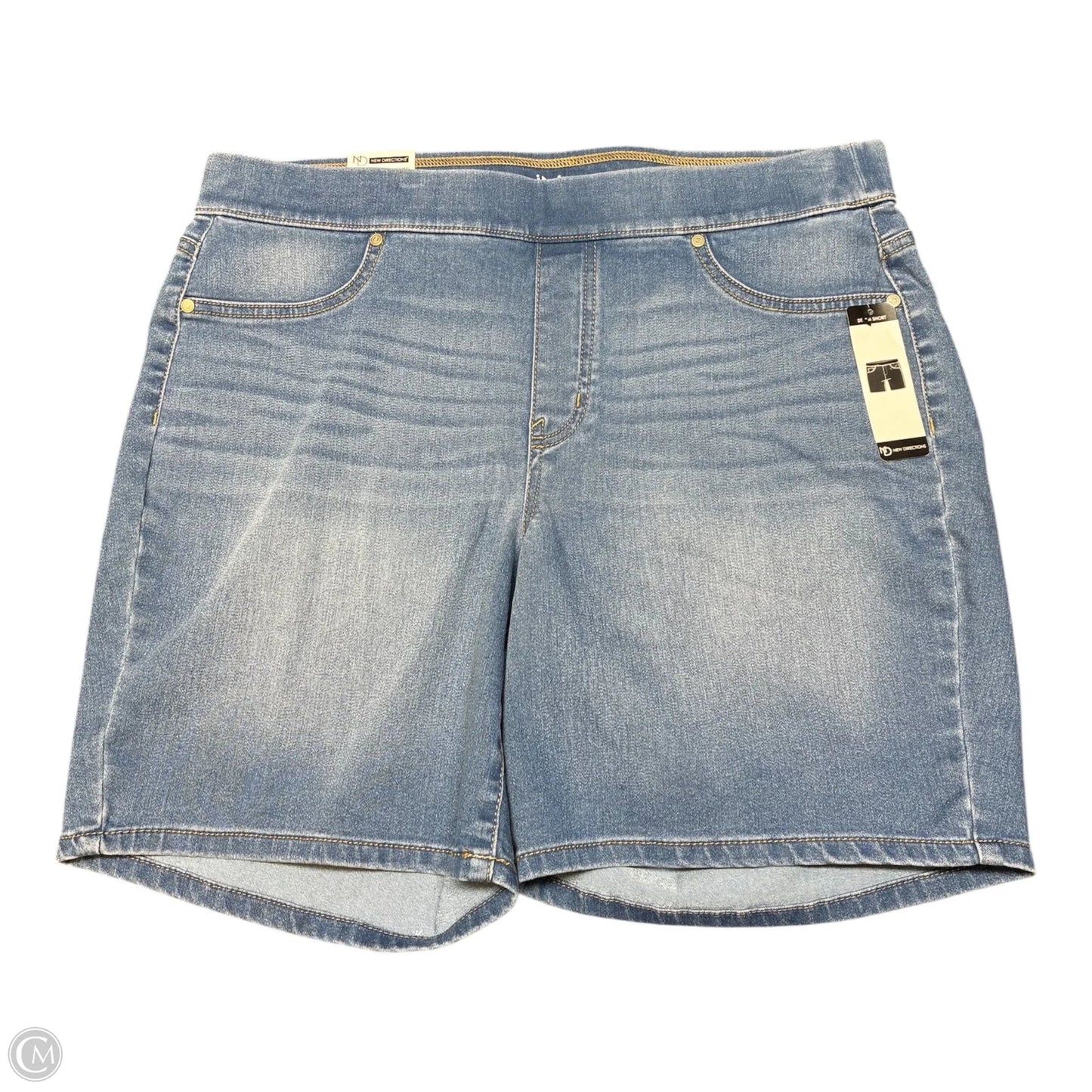 Shorts By New Directions In Blue Denim, Size: 14