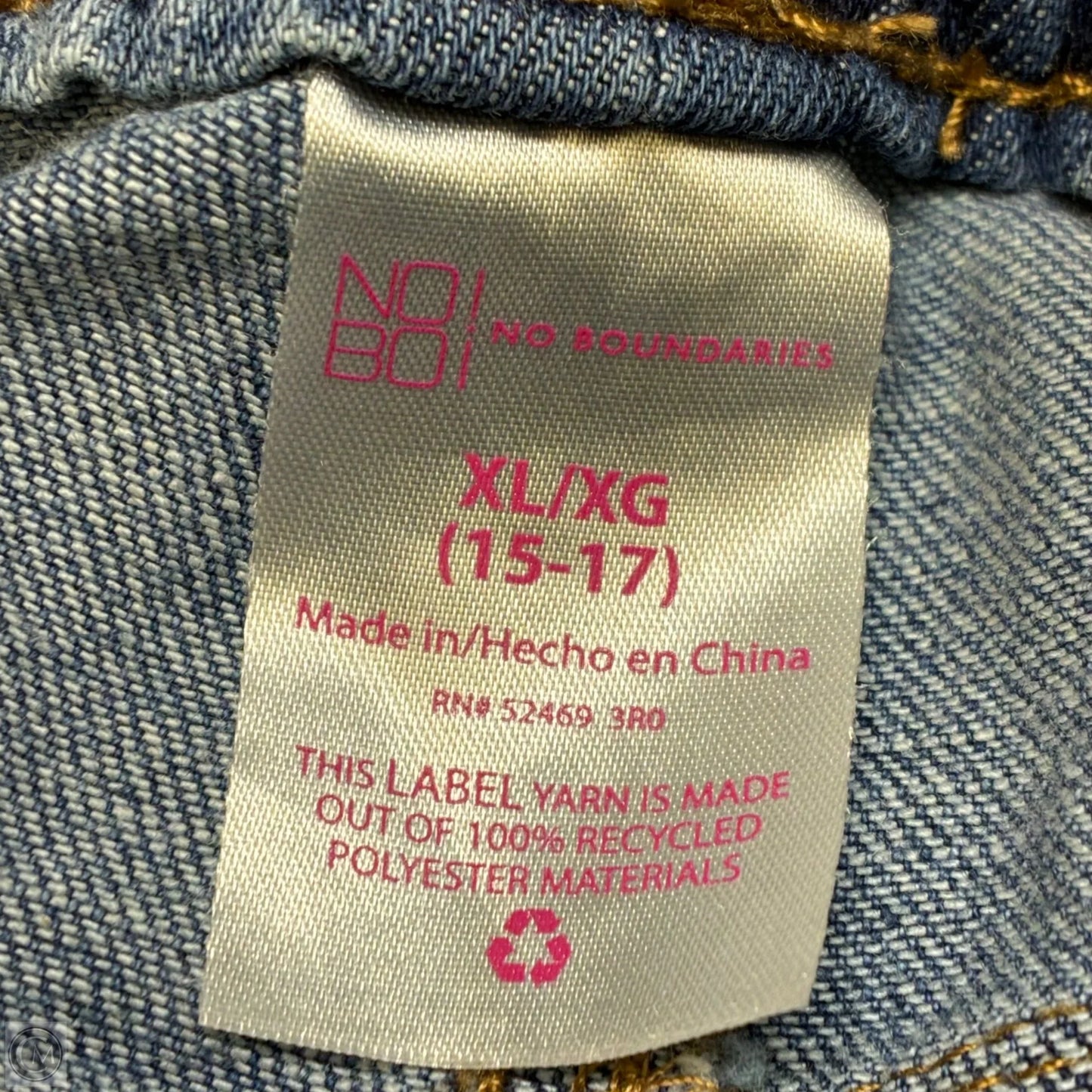 Shorts By No Boundaries In Blue Denim, Size: 14