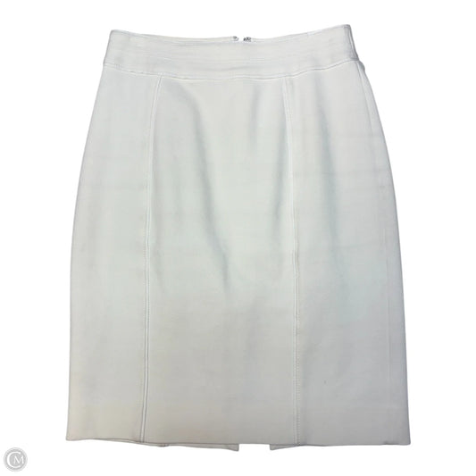Skirt Midi By White House Black Market In Cream, Size: 2