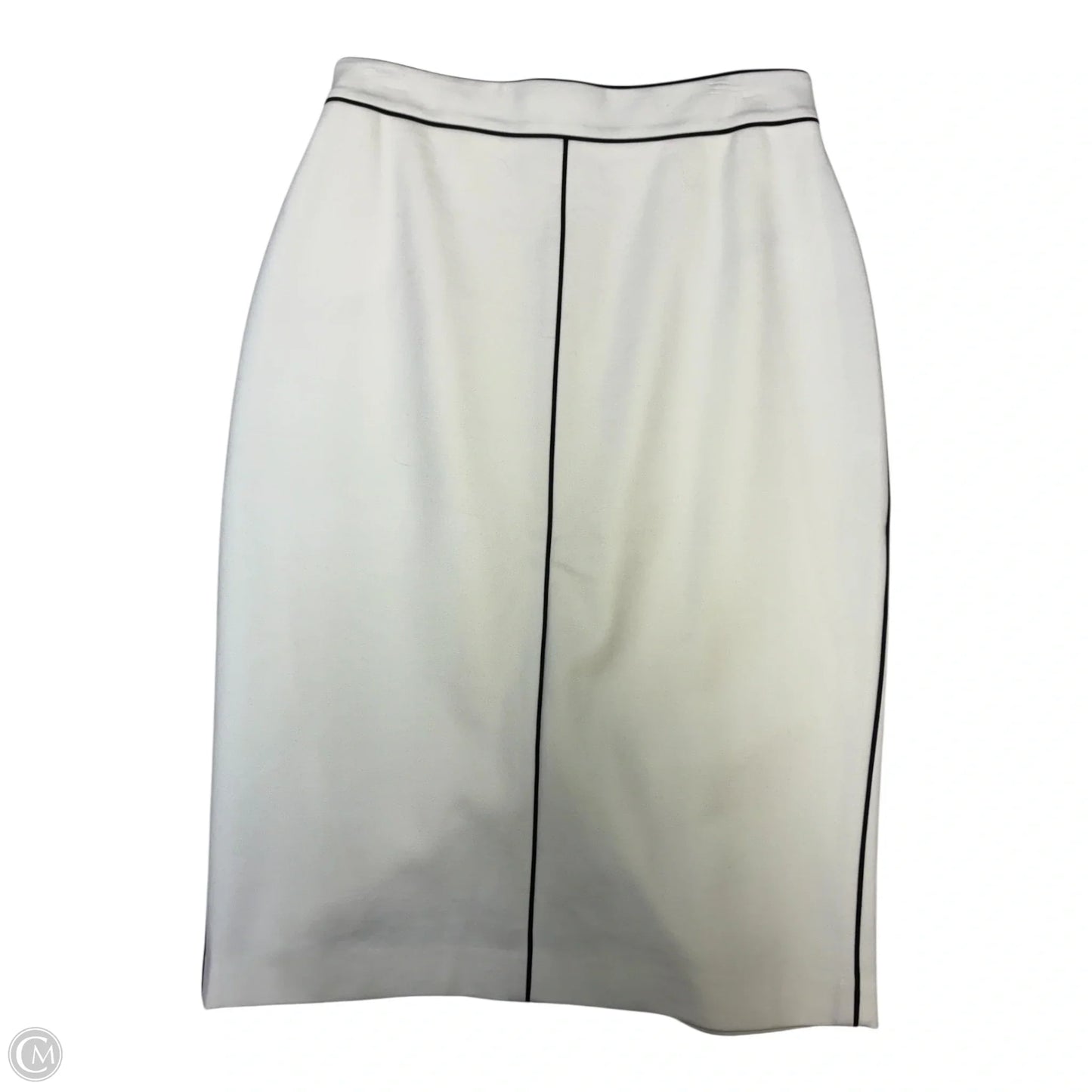 Skirt Midi By White House Black Market In Cream, Size: 2