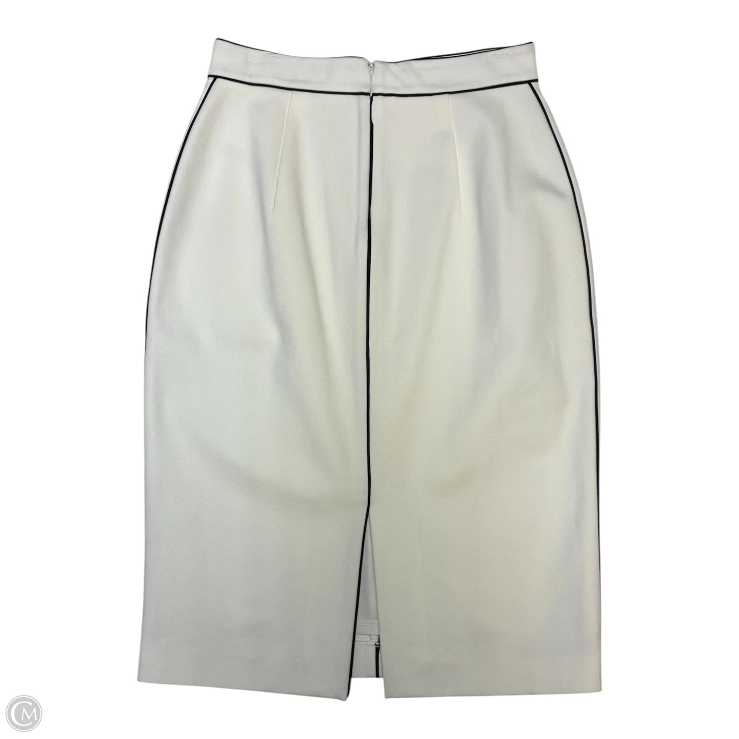 Skirt Midi By White House Black Market In Cream, Size: 2