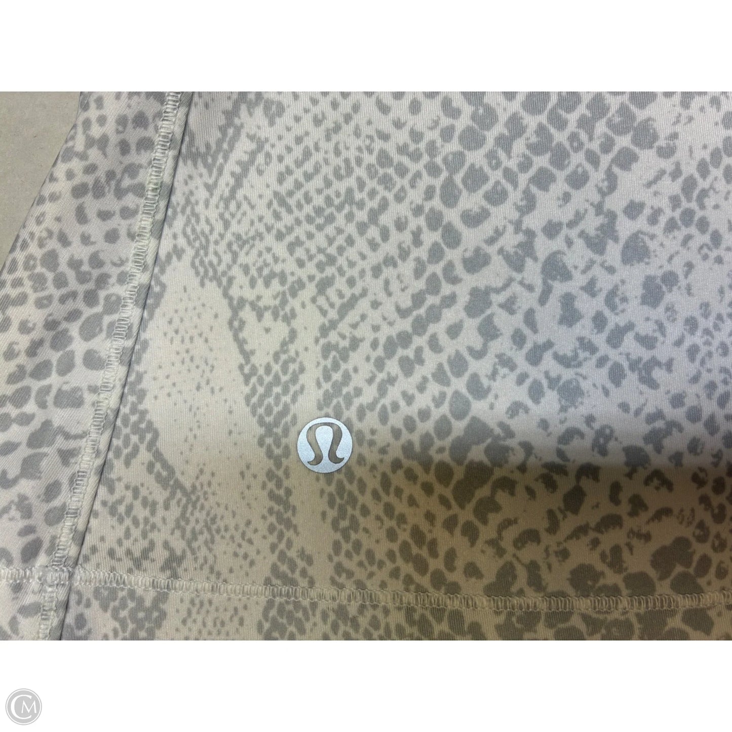 Athletic Tank Top By Lululemon In Grey, Size: M