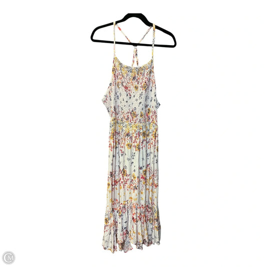 Dress Casual Midi By Maurices In Pink, Size: 1x