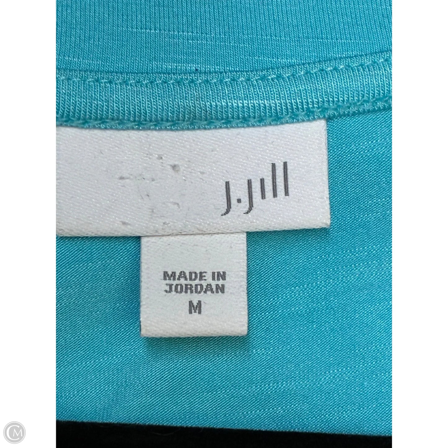 Dress Casual Midi By J. Jill In Aqua, Size: M