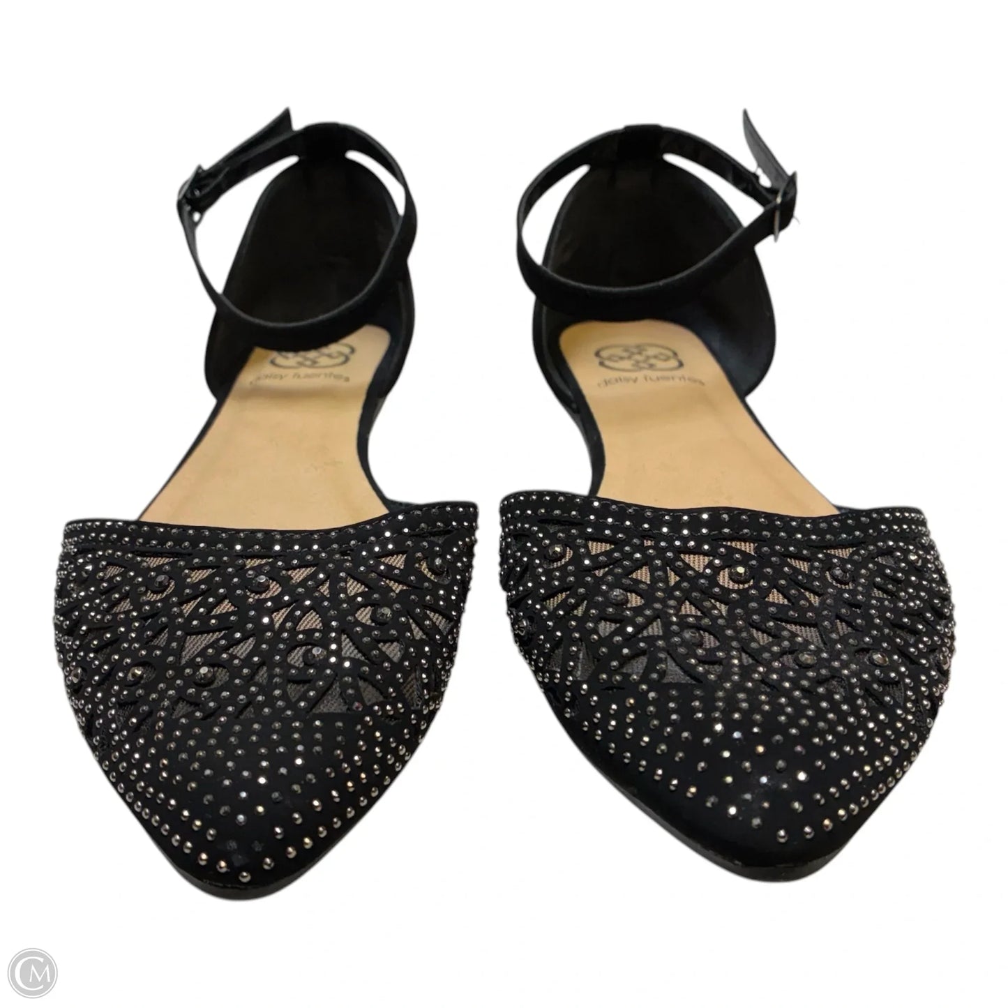 Shoes Flats By Daisy Fuentes In Black, Size: 8.5
