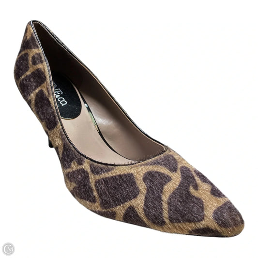Shoes Heels Stiletto By Nine And Company In Animal Print, Size: 7