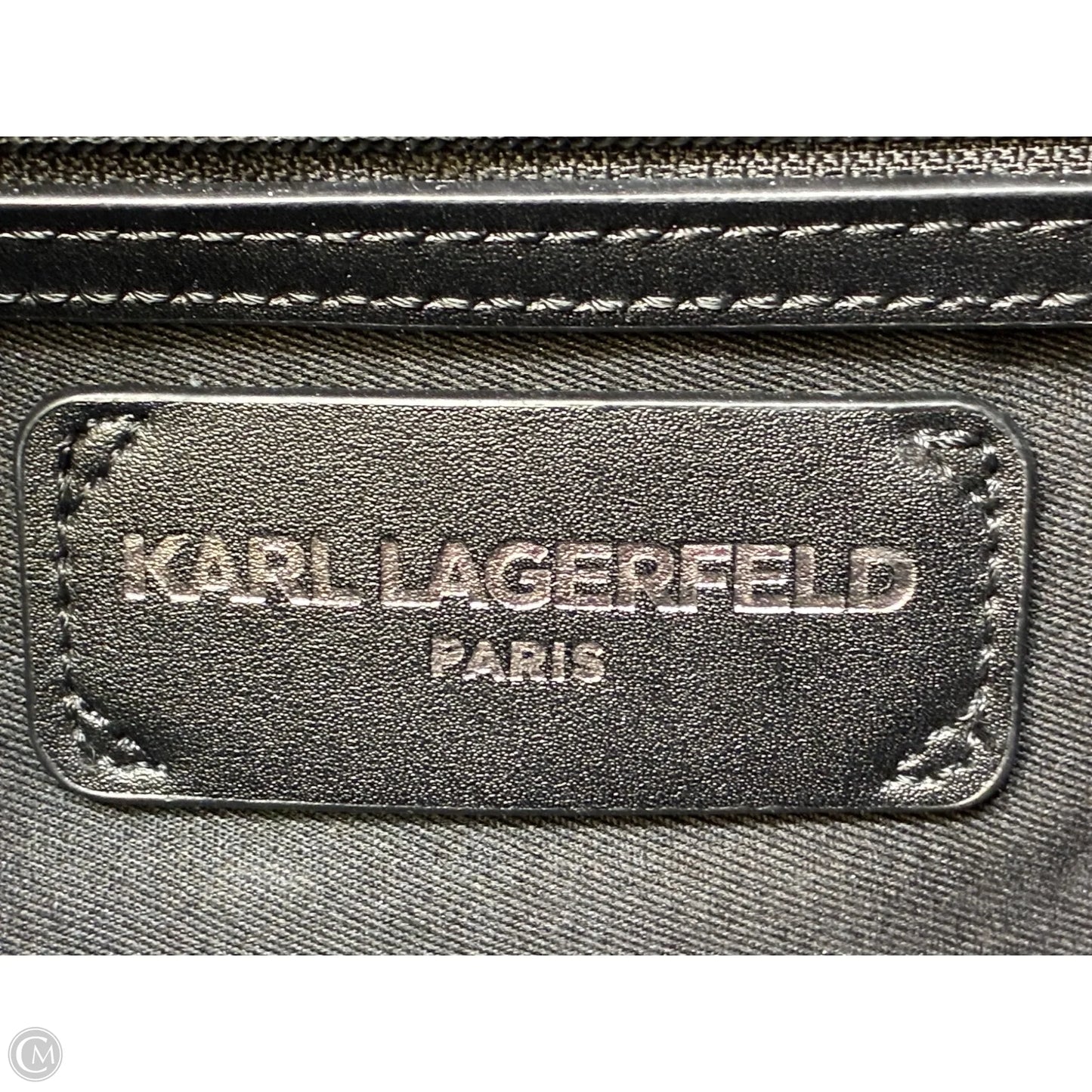 Handbag Designer By Karl Lagerfeld, Size: Medium