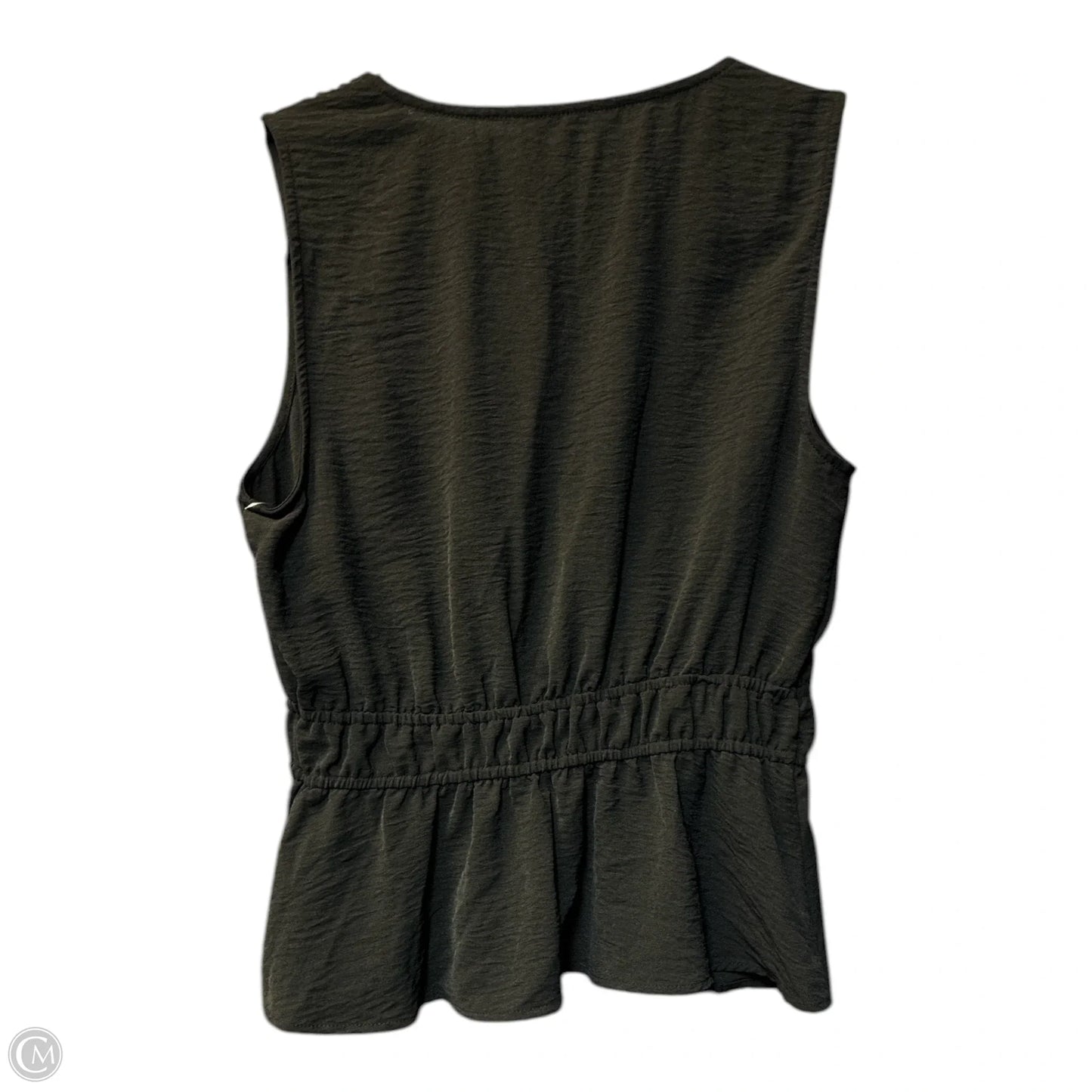 Blouse Sleeveless By Nine West In Black, Size: M