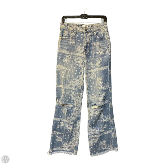 Jeans Wide Leg By Cme In Blue Denim, Size: 6