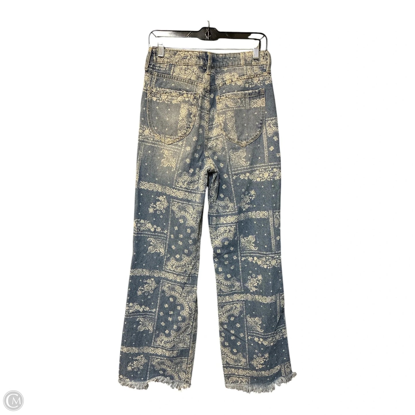 Jeans Wide Leg By Cme In Blue Denim, Size: 6