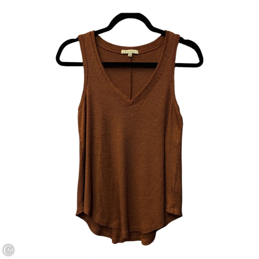 Top Sleeveless By Z Supply In Orange, Size: Xs