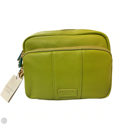 Crossbody Leather By Clothes Mentor, Size: Medium