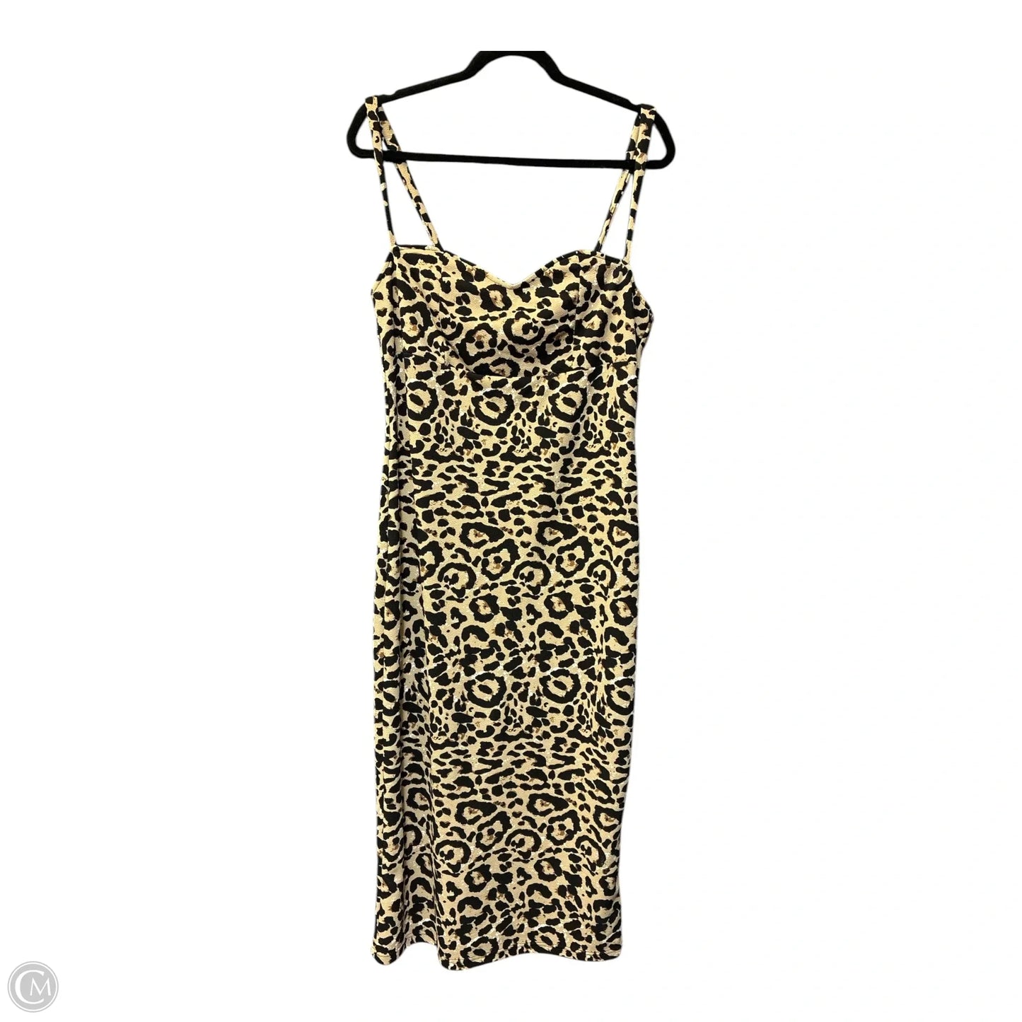 Dress Casual Midi By Shein In Animal Print, Size: 1x