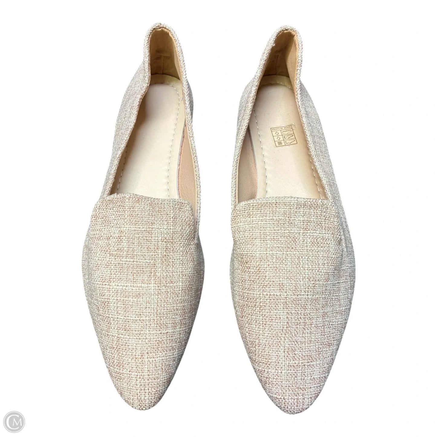 Shoes Flats By Cmf In Beige, Size: 10