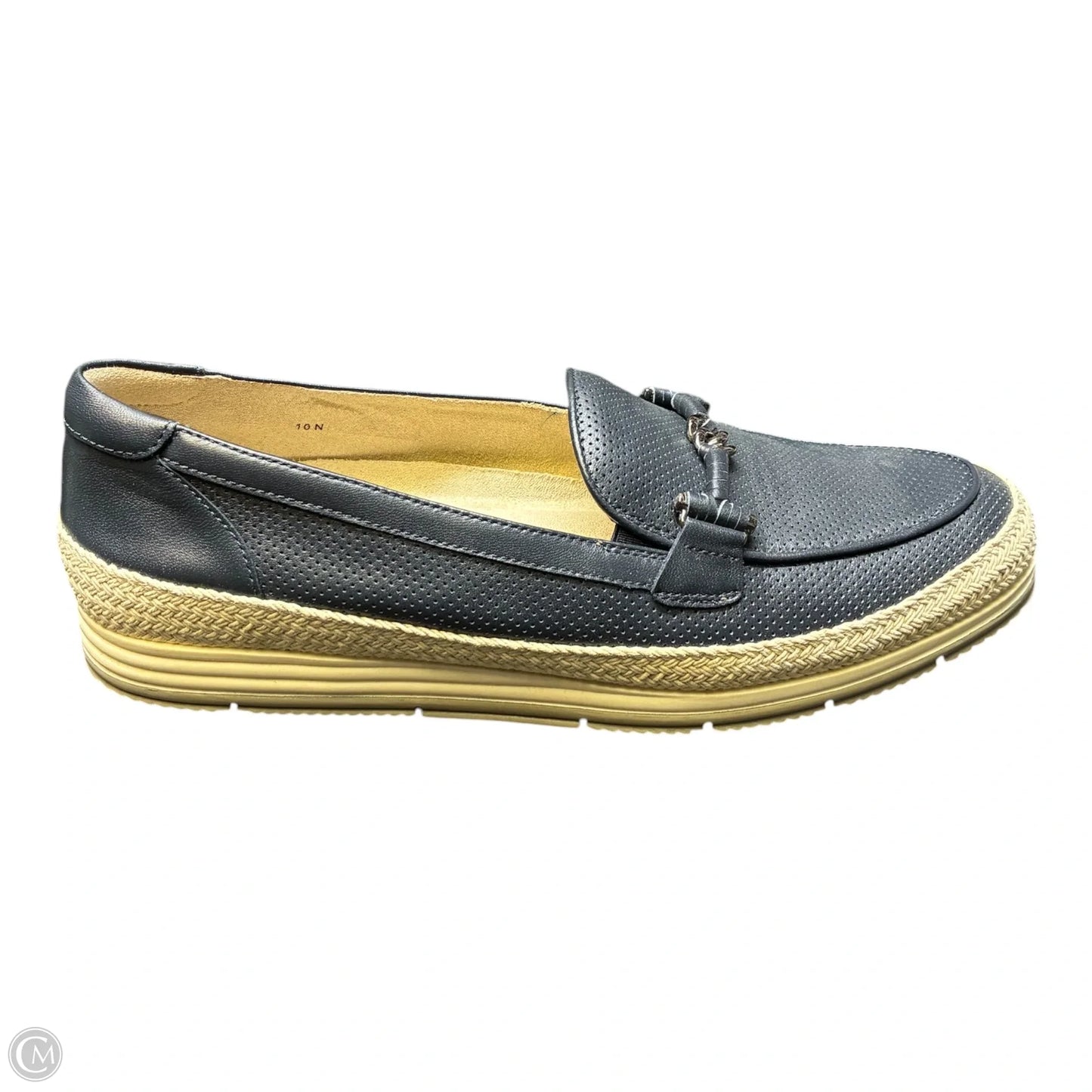 Shoes Flats By Vaneli In Navy, Size: 10