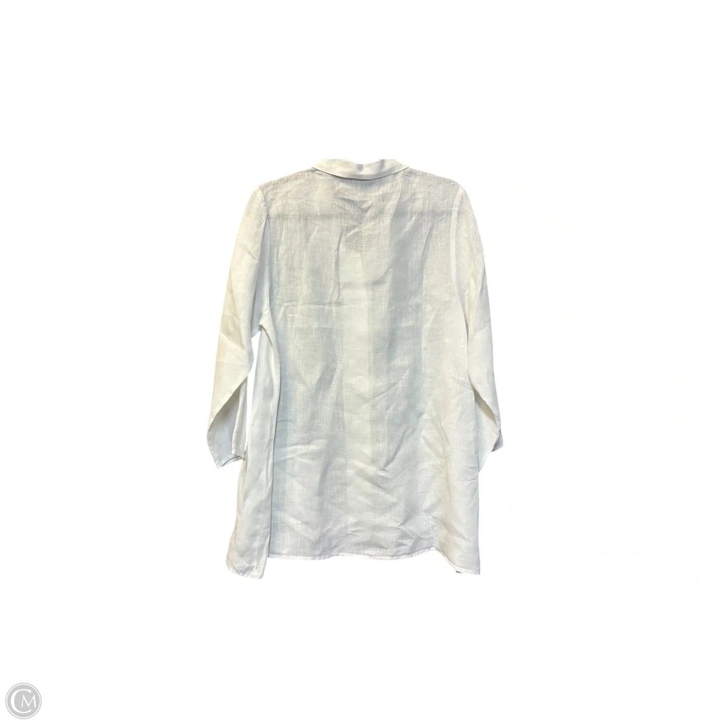 Top 3/4 Sleeve By Habitat In White, Size: S