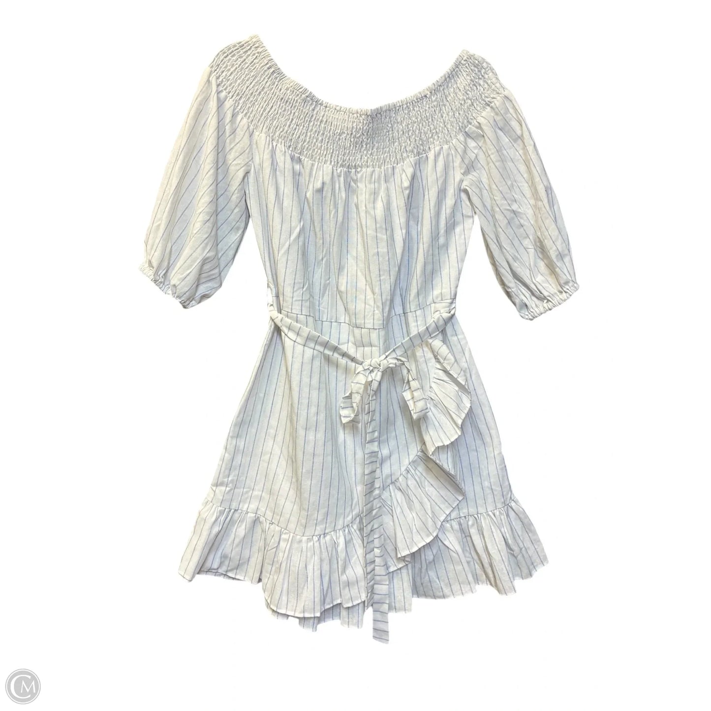 Dress Casual Short By Lumiere In White, Size: M
