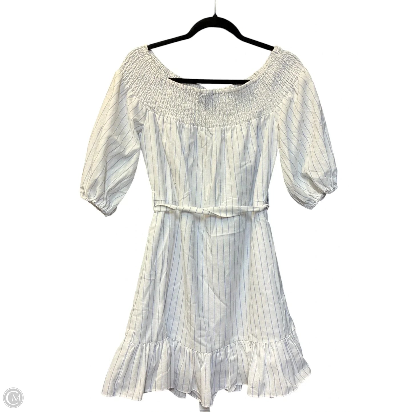 Dress Casual Short By Lumiere In White, Size: M