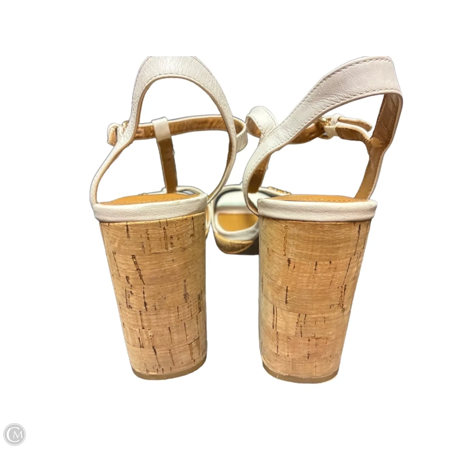 Sandals Designer By Coach In White, Size: 8