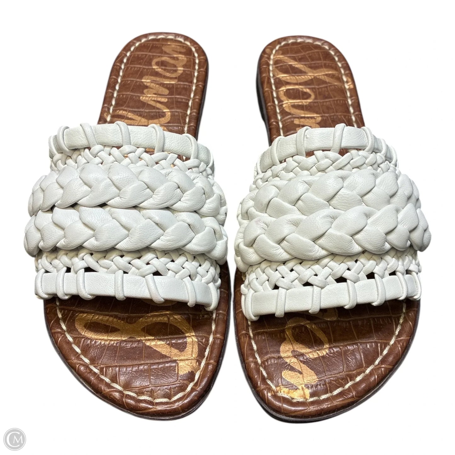 Sandals Flats By Sam Edelman In White, Size: 7