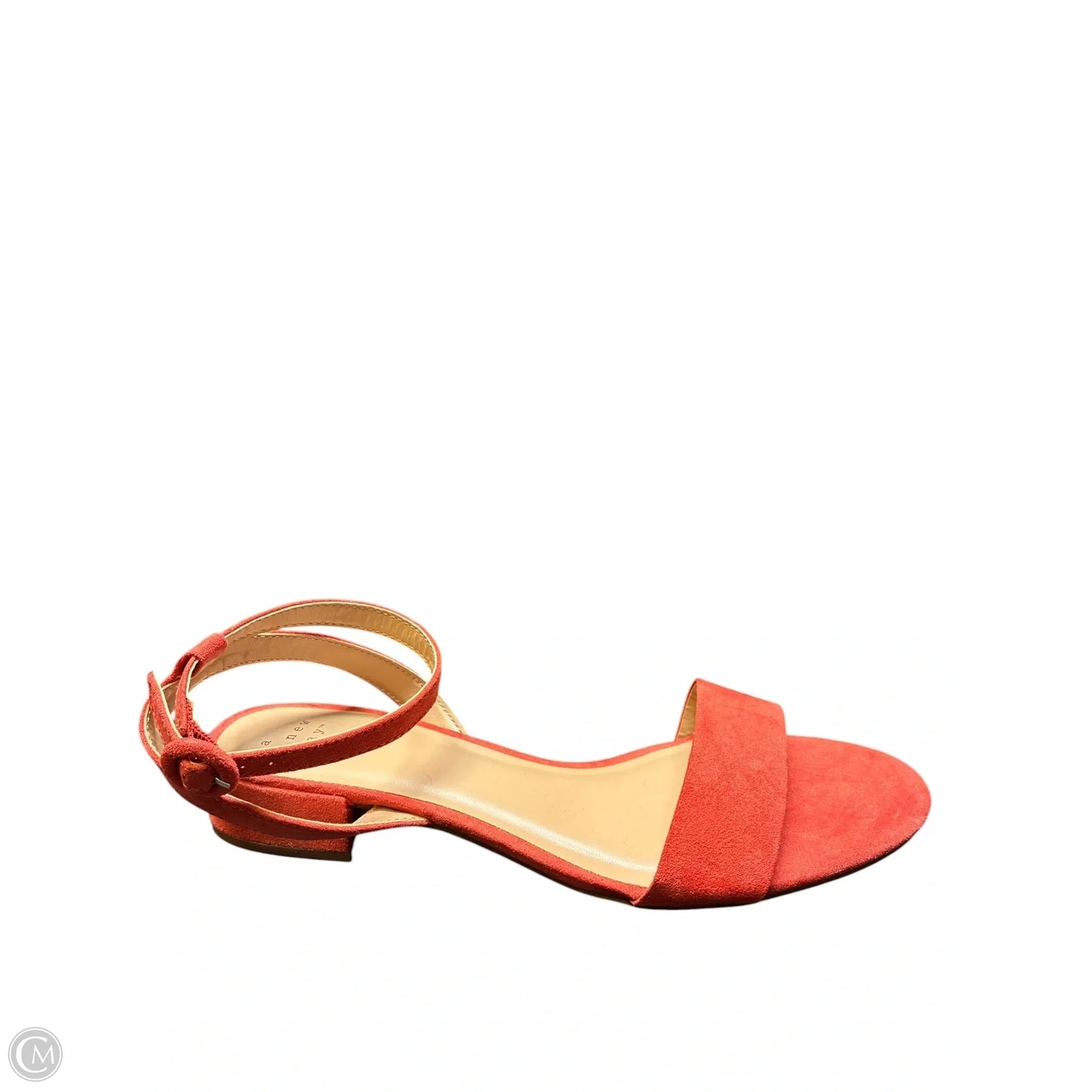 Sandals Flats By A New Day In Orange, Size: 8