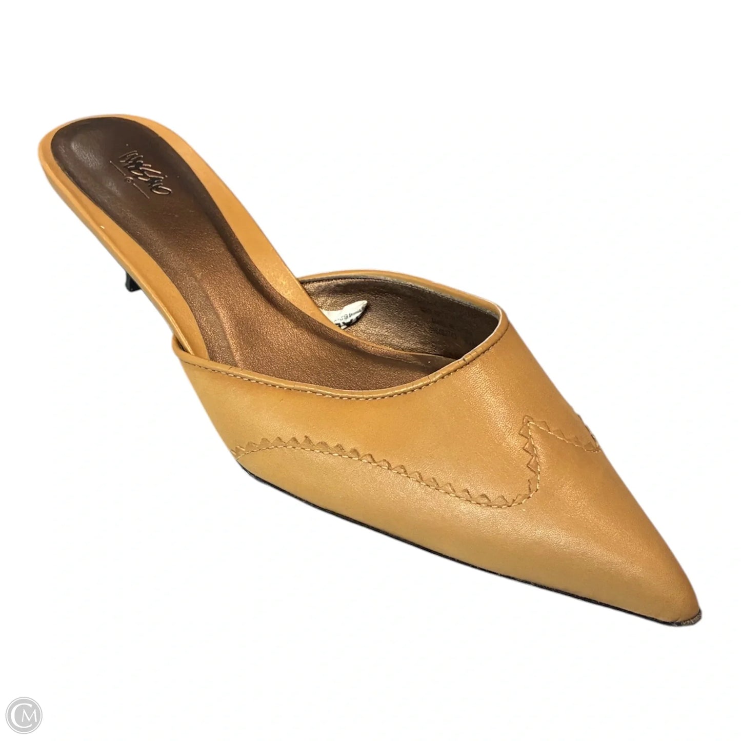 Shoes Heels Kitten By Mossimo In Tan, Size: 9.5