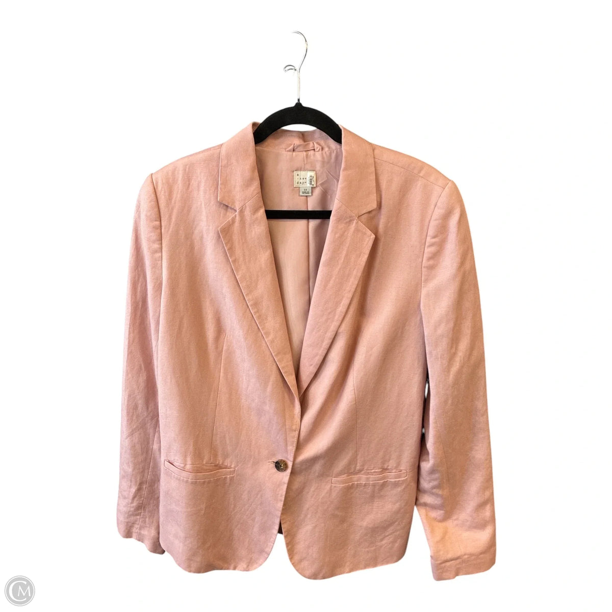 Blazer By A New Day In Pink, Size: Xl
