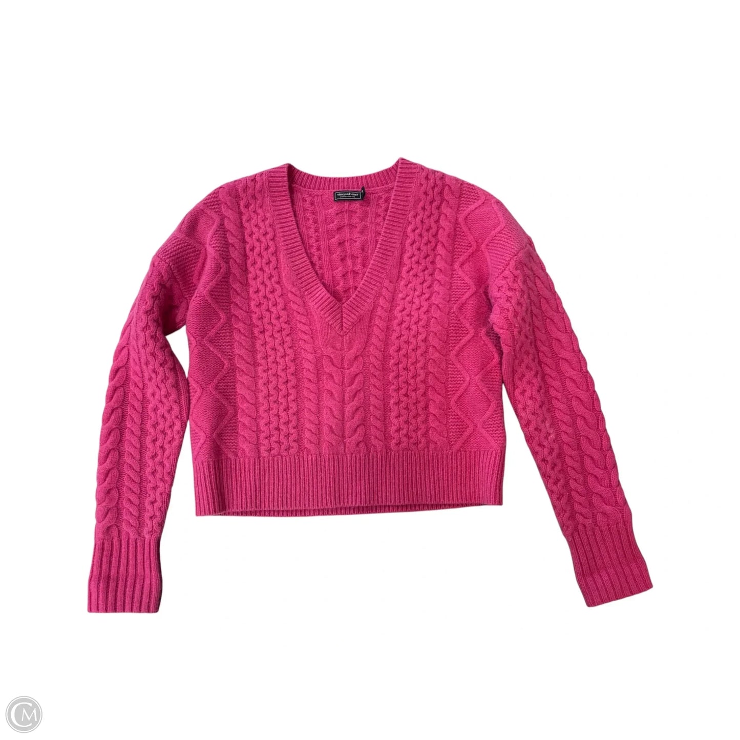Sweater By Vineyard Vines In Pink, Size: S