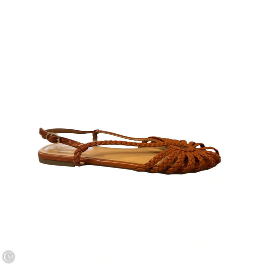 Shoes Flats By Cmf In Brown, Size: 7