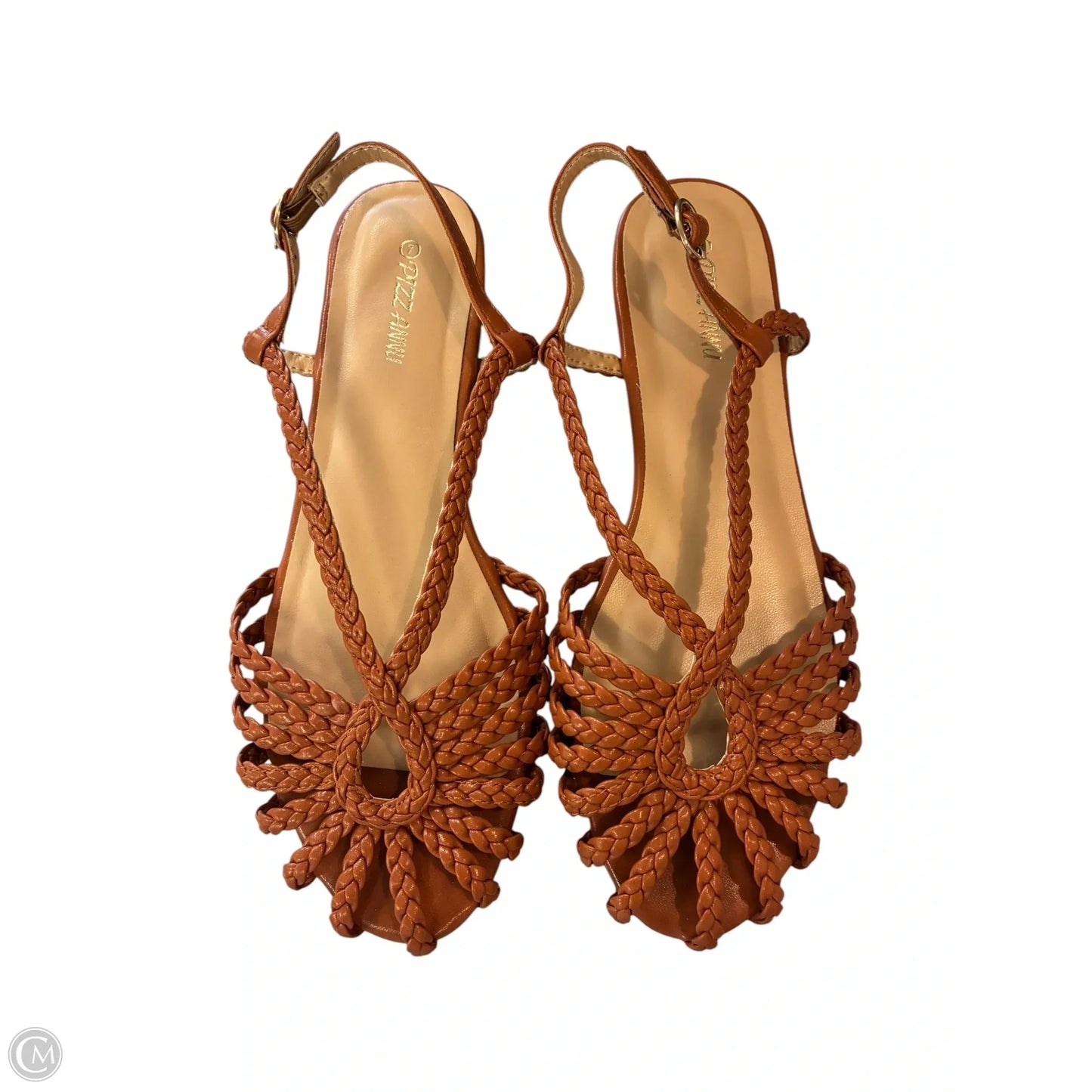Shoes Flats By Cmf In Brown, Size: 7