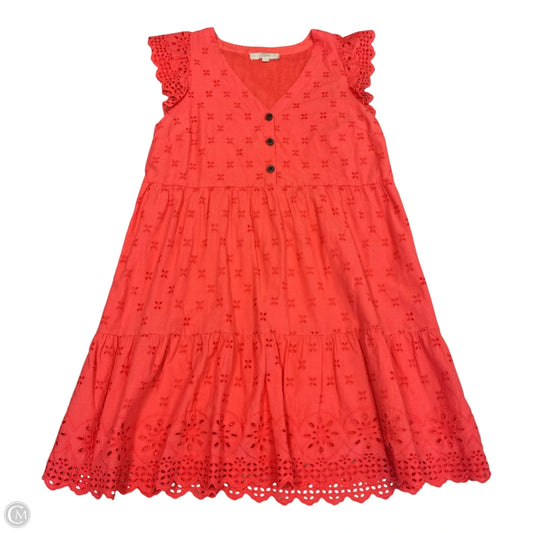 Dress Casual Short By Loft In Orange, Size: M