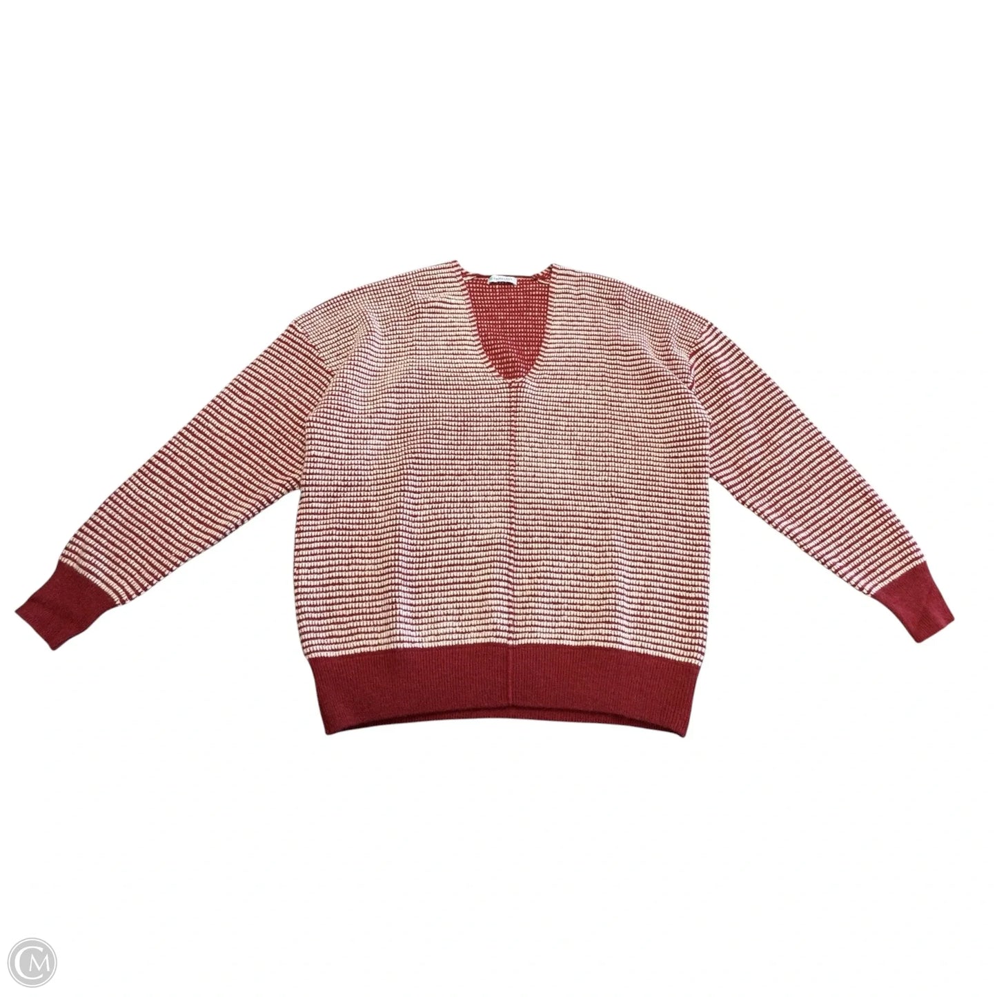Sweater By Clothes Mentor In Red, Size: 2x