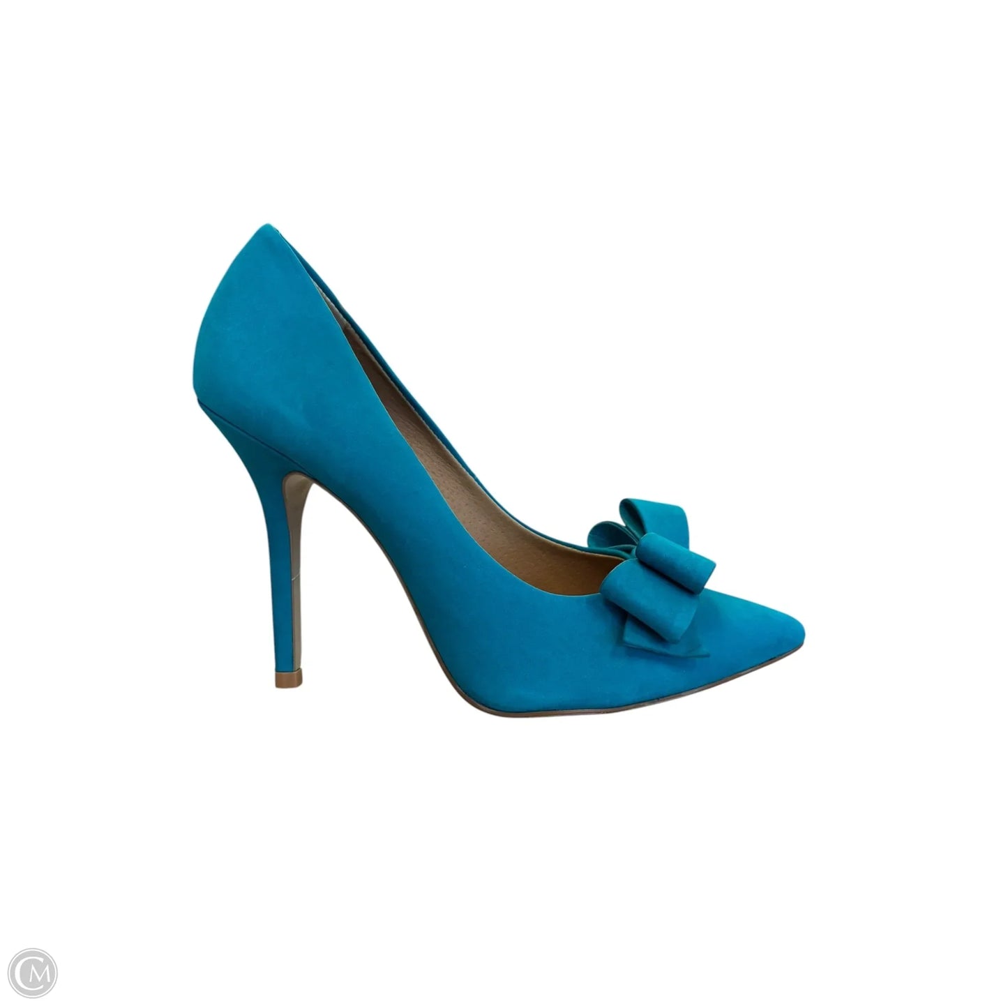 Shoes Heels Stiletto By Just Fab In Blue, Size: 7.5