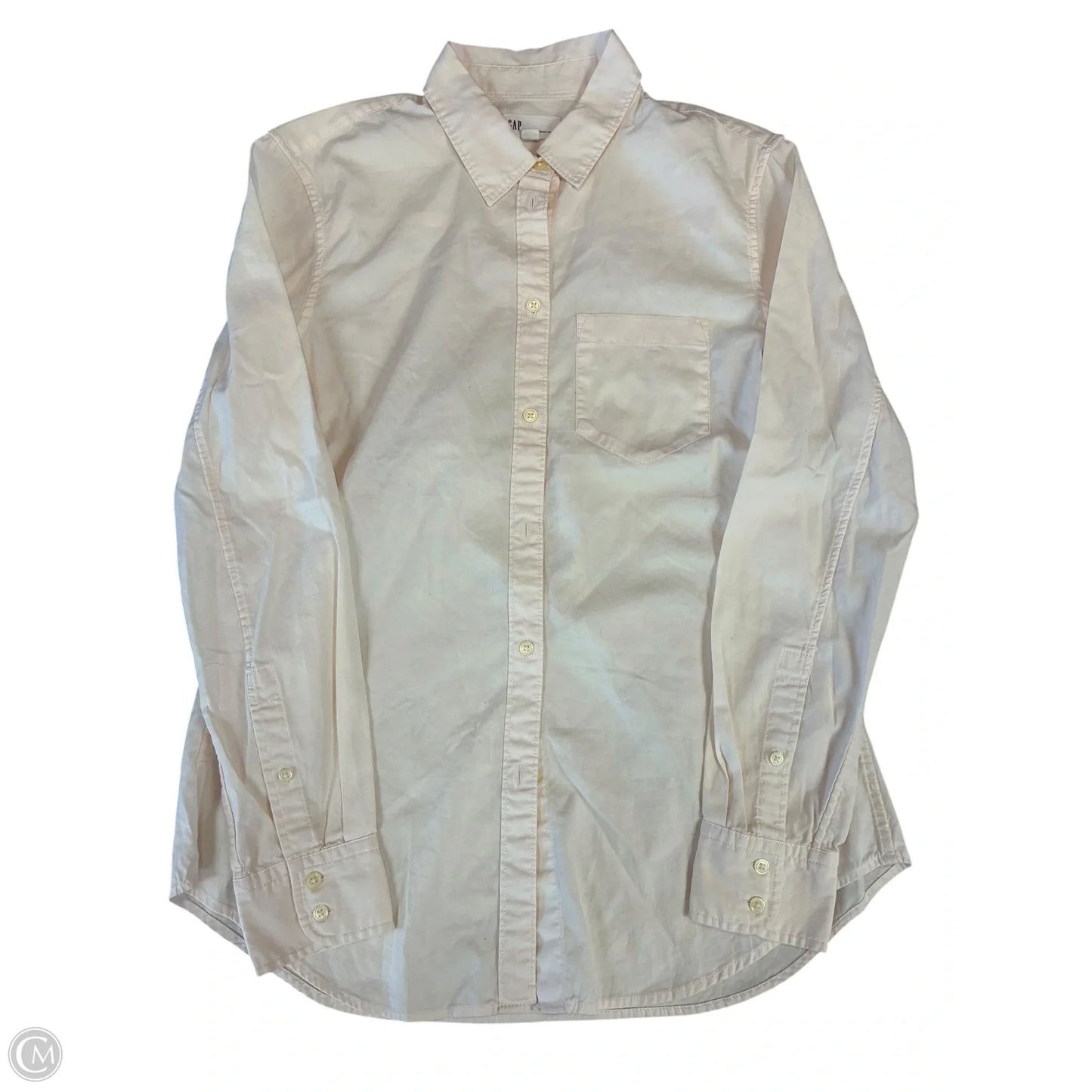 Top Long Sleeve By Gap In Pink, Size: S