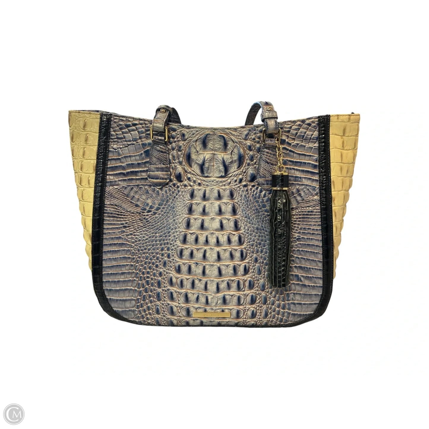 Tote Designer By Brahmin, Size: Large