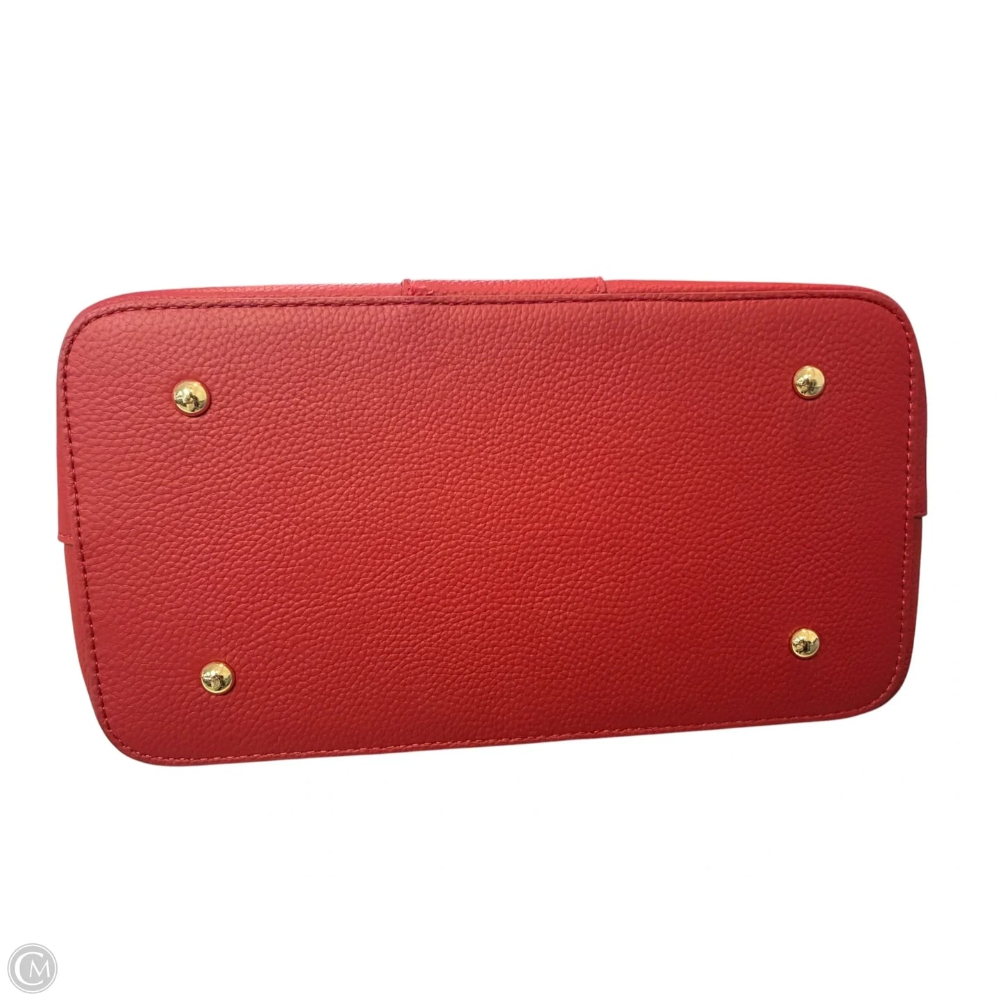 Handbag Leather By Cmc, Size: Medium