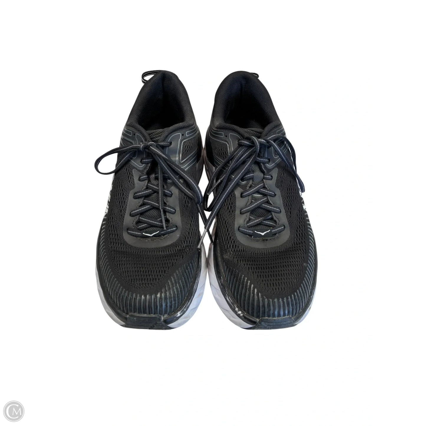 Shoes Athletic By Hoka In Black & White, Size: 9