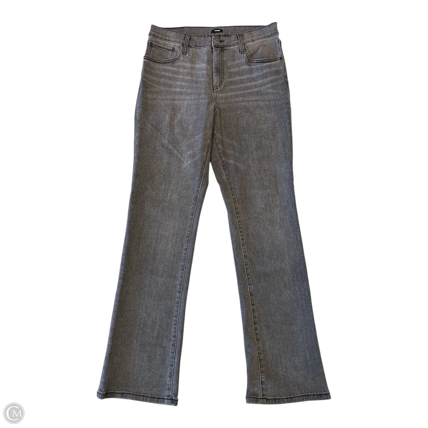 Jeans Flared By Express In Grey, Size: 14