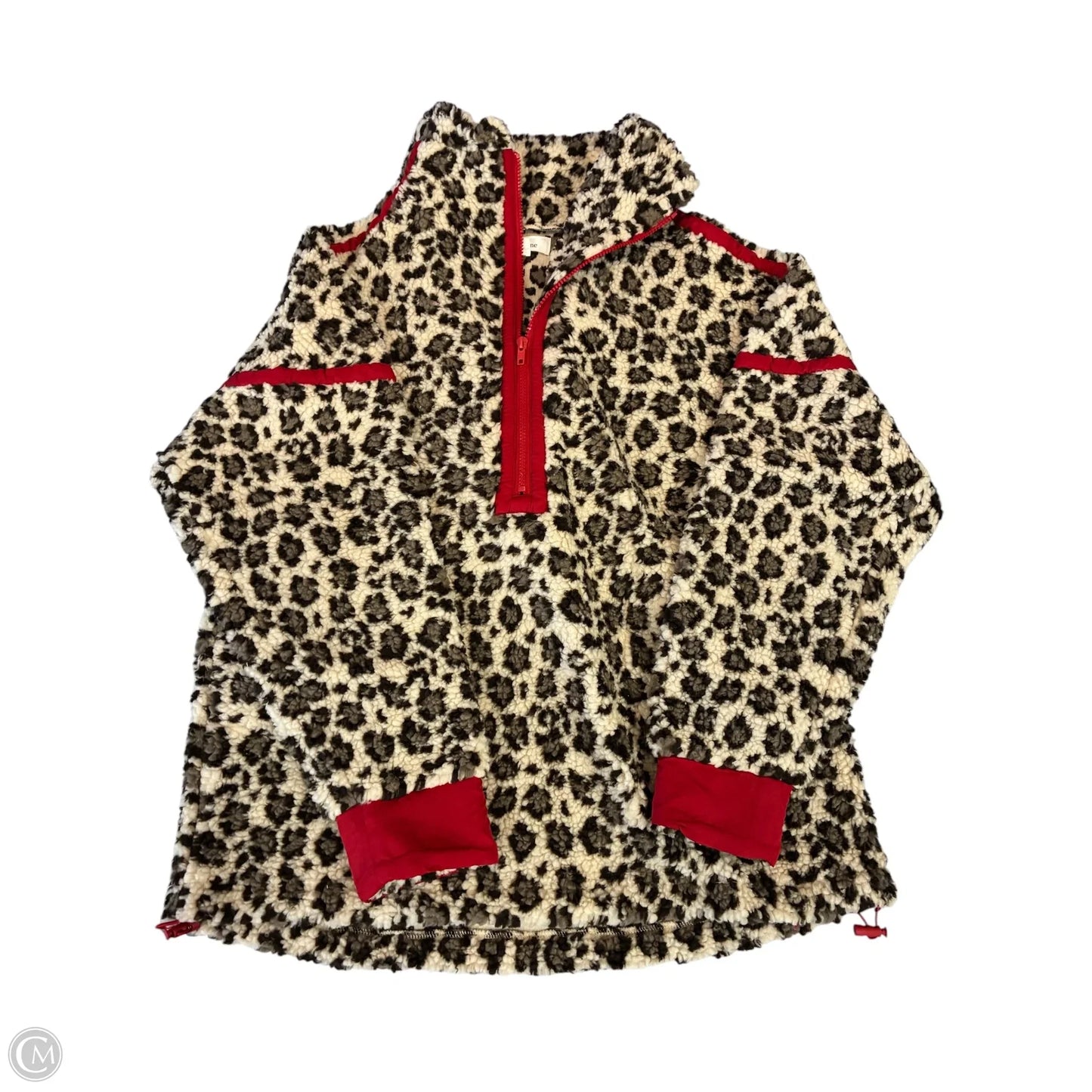Jacket Fleece By Bohme In Animal Print, Size: M