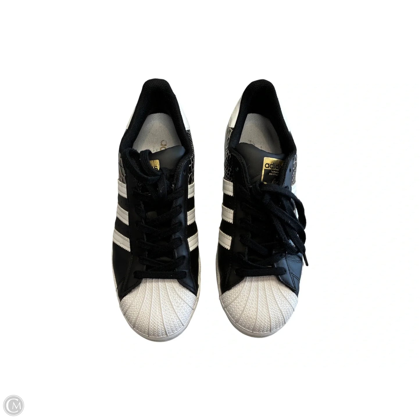 Shoes Sneakers By Adidas In Black & White, Size: 8.5