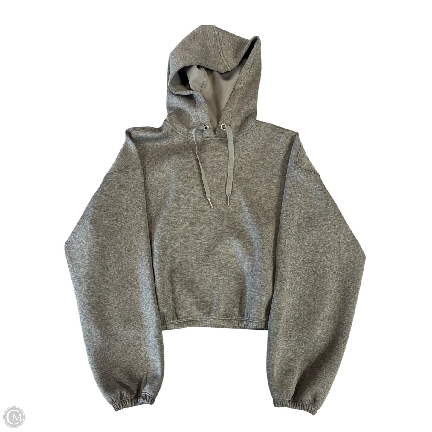 Sweatshirt Hoodie By Spanx In Green, Size: S