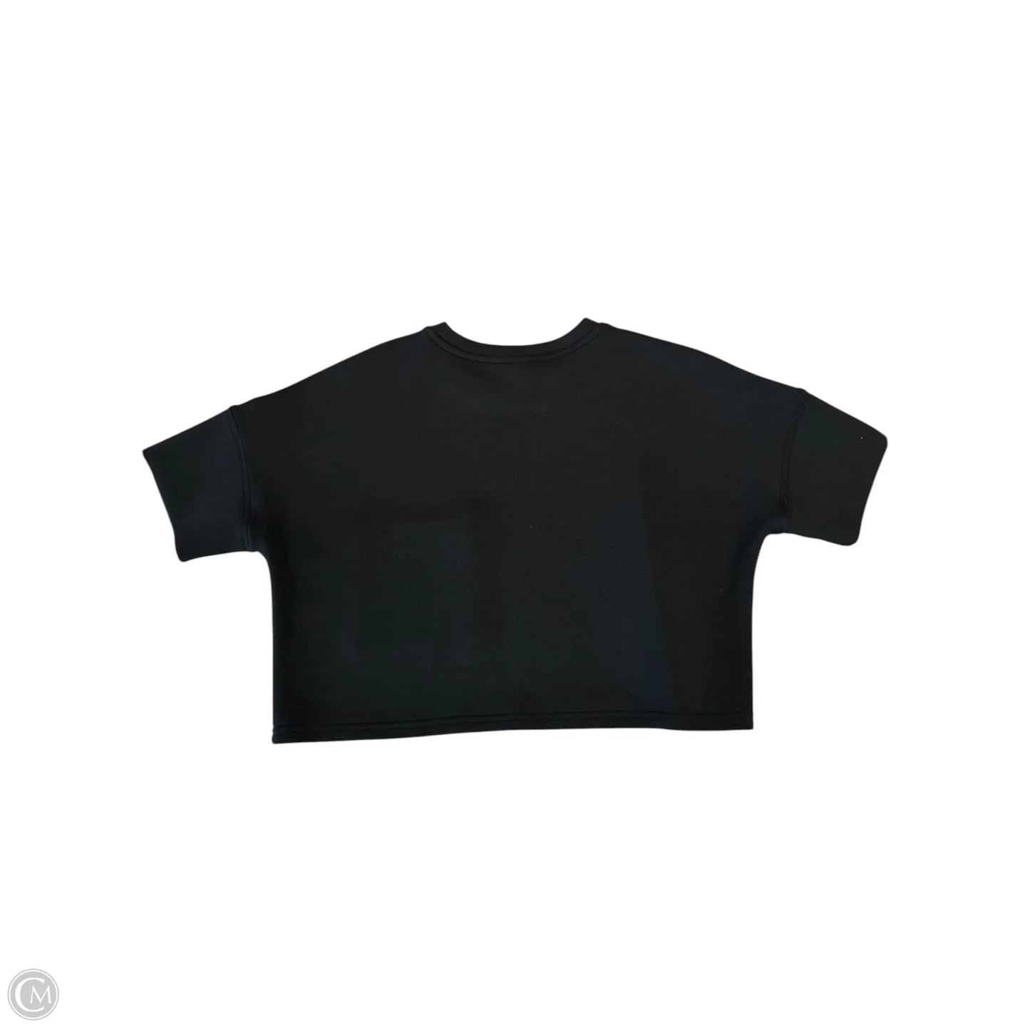 Top Short Sleeve By Spanx In Black, Size: S