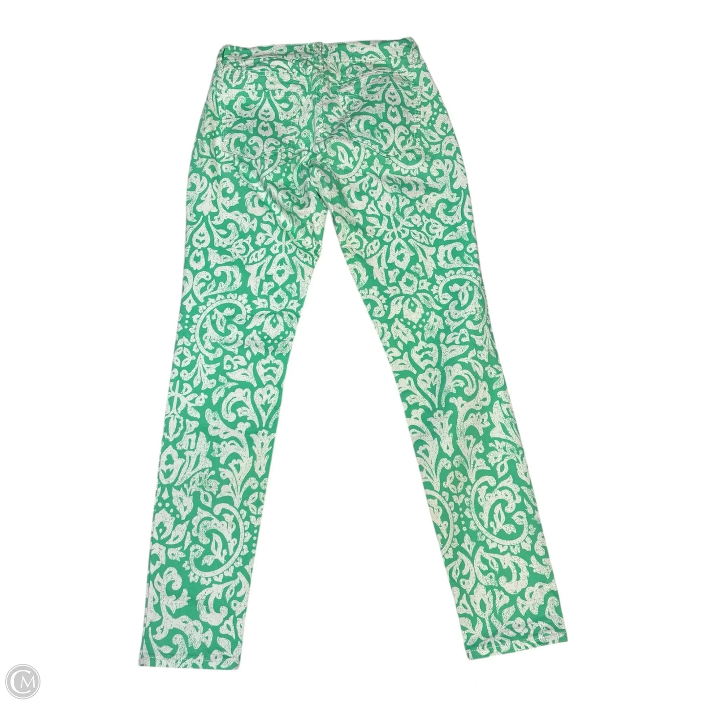 Jeans Skinny By Old Navy In Green, Size: 4