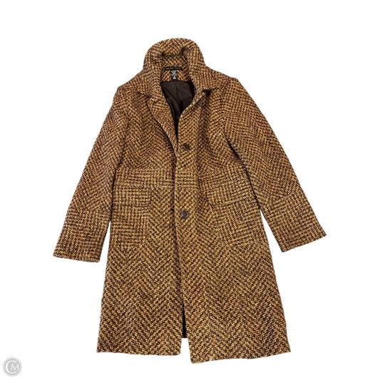 Coat Peacoat By New York And Co In Tan, Size: Xl
