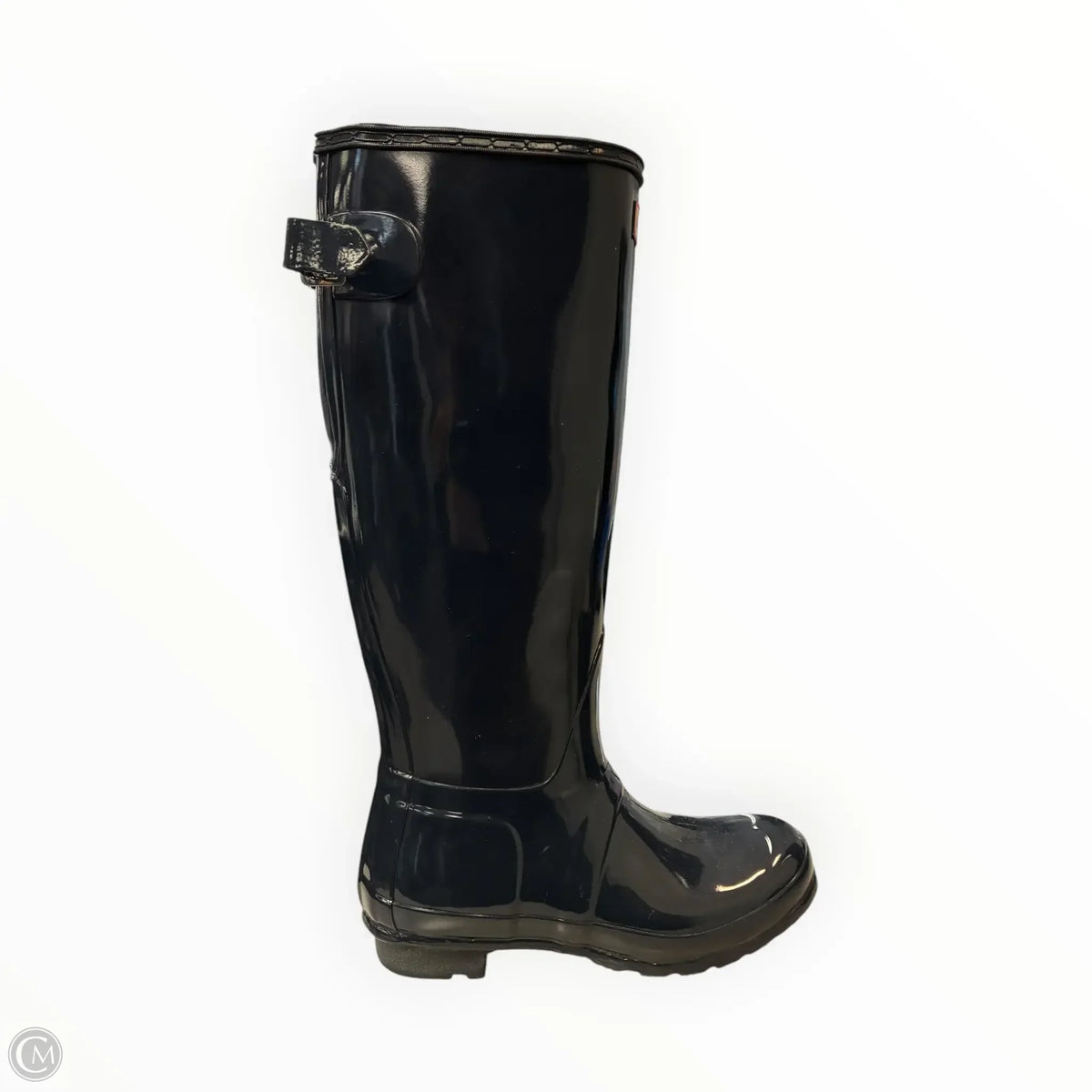 Boots Rain By Hunter In Navy, Size: 8