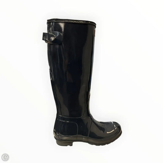 Boots Rain By Hunter In Navy, Size: 8