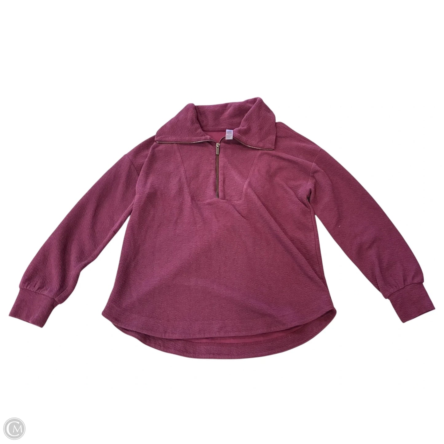 Sweatshirt Collar By Lou And Grey In Purple, Size: M