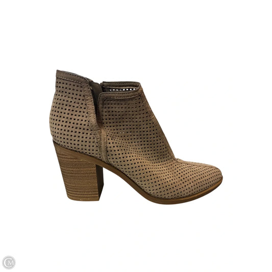 Boots Ankle Heels By Dolce Vita In Brown, Size: 8.5